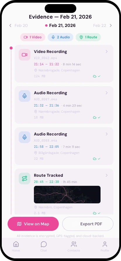 SafeHer Evidence Report